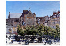 Claude Monet (1840-1926)  - 
The Church of Saint-Germain-l'Auxerrois, 1867 -
Postcard - 
A51635-1