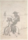 Simon Willem Maris (1873-1935) - 
Mondrian on the bike -
Postcard - 
A5203-1