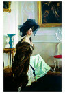 Valentin Serov (1865-1911)  - 
Portrait of Princess O. K. Orlova, 1911 -
Postcard - 
A52153-1