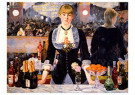 Edouard Manet (1832-1883)  - 
At the Bar at the Folies-Bergere, 1882 -
Postcard - 
A52164-1