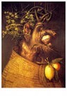 Giuseppe Arcimboldo 1527-1593  - 
Winter, 1572 -
Postcard - 
A53163-1