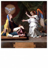 Nicolas Poussin (1594-1665)  - 
The Annunciation, 1657 -
Postcard - 
A53963-1