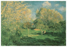 Alfred Sisley (1839-1899)  - 
A.Sisley/Garden/PMM -
Postcard - 
A5583-1