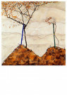 Egon Schiele (1890-1918)  - 
Autumn Sun I, 1912 -
Postcard - 
A56408-1