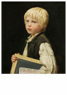 Albert Anker (1831-1910)  - 
Schoolboy, circa 1875 -
Postcard - 
A56745-1