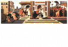 Sandro Botticelli (1445-1510)  - 
Last Miracle and the Death of St Zenobius, 1500-1505 -
Postcard - 
A57784-1