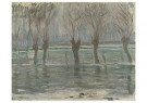 Claude Monet (1840-1926)  - 
Flood Waters, 1896 -
Postcard - 
A59984-1