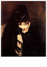 Edouard Manet (1832-1883)  - 
Berthe Morisot in Mourning, 1874 -
Postcard - 
A60459-1