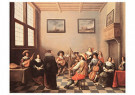J.C.Droochsloot (1586-1666)  - 
J.C.Corneliz/Musicerend ge/CMU -
Postcard - 
A6480-1