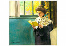 Felix Vallotton (1865-1925)  - 
Woman Reading at the Window, 1904 -
Postcard - 
A66498-1