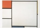 Piet Mondrian (1872-1944)  - 
Comp.rd, Yellow, bl -
Postcard - 
A6714-1