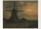 Piet Mondrian (1872-1944)  - 
Mill by moonlight -
Postcard - 
A6730-1