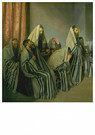 William Rothenstein 1872-1945) - 
Jews Mourning in a Synagogue, 1906 -
Postcard - 
A67590-1