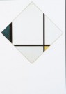 Piet Mondrian (1872-1944)  - 
Composition I -
Postcard - 
A6791-1