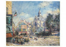 Gustave Loiseau (1865-1935)  - 
Saint Medard Church in Paris, 1903 -
Postcard - 
A68820-1