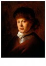 Jan Lievensz. (1607-1674)  - 
Portrait of Rembrandt van Rijn, 1630 -
Postcard - 
A70813-1