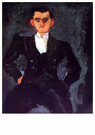 Chaim Soutine (1893-1943)  - 
The Bellhop, 1928 -
Postcard - 
A71350-1