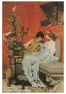 Sir L.Alma-Tadema(1836-1912)  - 
Alma-Tadema/Vertrouwelijkheden -
Postcard - 
A7293-1