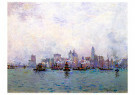 Paul Sawyier (1865-1917)  - 
Lower New York from Grace & Co.'s Pier, -
Postcard - 
A73436-1