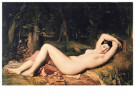 Théodore Chassériau (1819-1856 - 
Bather Sleeping Near a Spring, 1850 -
Postcard - 
A75285-1
