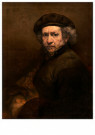 Rembrandt Van Rijn (1606/7-'69 - 
Self-portrait, 1659 -
Postcard - 
A77241-1