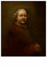 Rembrandt Van Rijn (1606/7-'69 - 
Rembrandt, Self Portrait at the Age of 63, 1669 -
Postcard - 
A77488-1