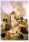 William Bouguereau (1825-1905) - 
The Birth of Venus, circa 1879 -
Postcard - 
A79104-1