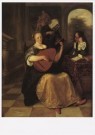 Jan Steen (1625-1679)  - 
The Lute Player -
Postcard - 
A8215-1