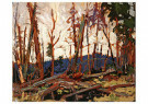 Tom Thomson (1877-1917)  - 
Burnt Country, Evening, 1914 -
Postcard - 
A91869-1