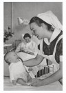Emile v. Moerkerken(1916-1995) - 
Apprentice-midwife. 21 years, Approx. 1959 -
Postcard - 
B3472-1