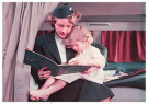 Paul Huf (1924-2002)  - 
Paul Huf/KLM Children in fligh -
Postcard - 
C4039-1