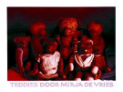 Mirja de Vries  - 
Teddies -
Postcard - 
PS098-1