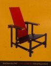 Gerrit Th. Rietveld (1888-1964 - 
Rood-blauwe stoel -
Postcard - 
PS1001-1