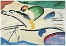 Vassily Kandinsky (1866-1944)  - 
Lyrisch -
Postcard - 
QA035-1