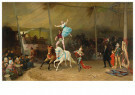 Frederick Arthur Bridgman(1847 - 
Un Cirque En Province (The American Circus In France) -
Postcard - 
QA14987-1