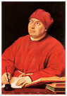 Raphaël Sanzio (1483-1520)  - 
Cardinal Tommaso Inghiramic -
Postcard - 
QA19994-1