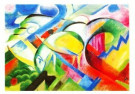 Franz Marc (1880-1916)  - 
Franz Marc/Lam/ BvB -
Postcard - 
QA3068-1