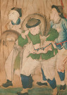 Anoniem  - 
Chinees behang,18e eeuw/CMU -
Postcard - 
QA4336-1