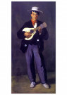 Robert Henri(1865-1929)  - 
Gypsy with guitar (gitano), 1906 -
Postcard - 
QA54955-1