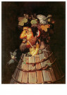 Giuseppe Arcimboldo 1527-1593  - 
The Four Seasons (Second Series) 03 - Autumn, 1572 -
Postcard - 
QA59445-1