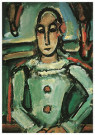 George Rouault (1871-1958)  - 
G.Rouault/Pierrot. -
Postcard - 
QA7795-1