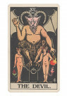  - 
XV The Devil -
Postcard - 
QEFM0112-1