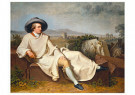 J.H.W. Tischbein (1751-1829)  - 
Goethe in the Roman Campagna -
Book or stationery - 
RPC002-1